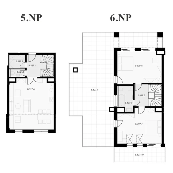 3+kk, 117.3 m² floor plan