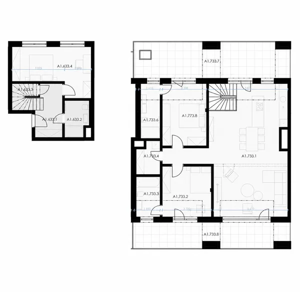 4+kk, 145.3 m² floor plan